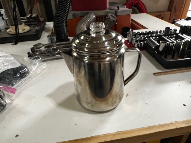 Camp Coffee Pot