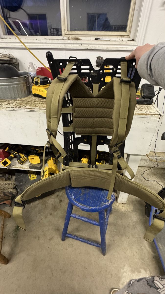 Outdoors Training Pack Frame w/ Weights