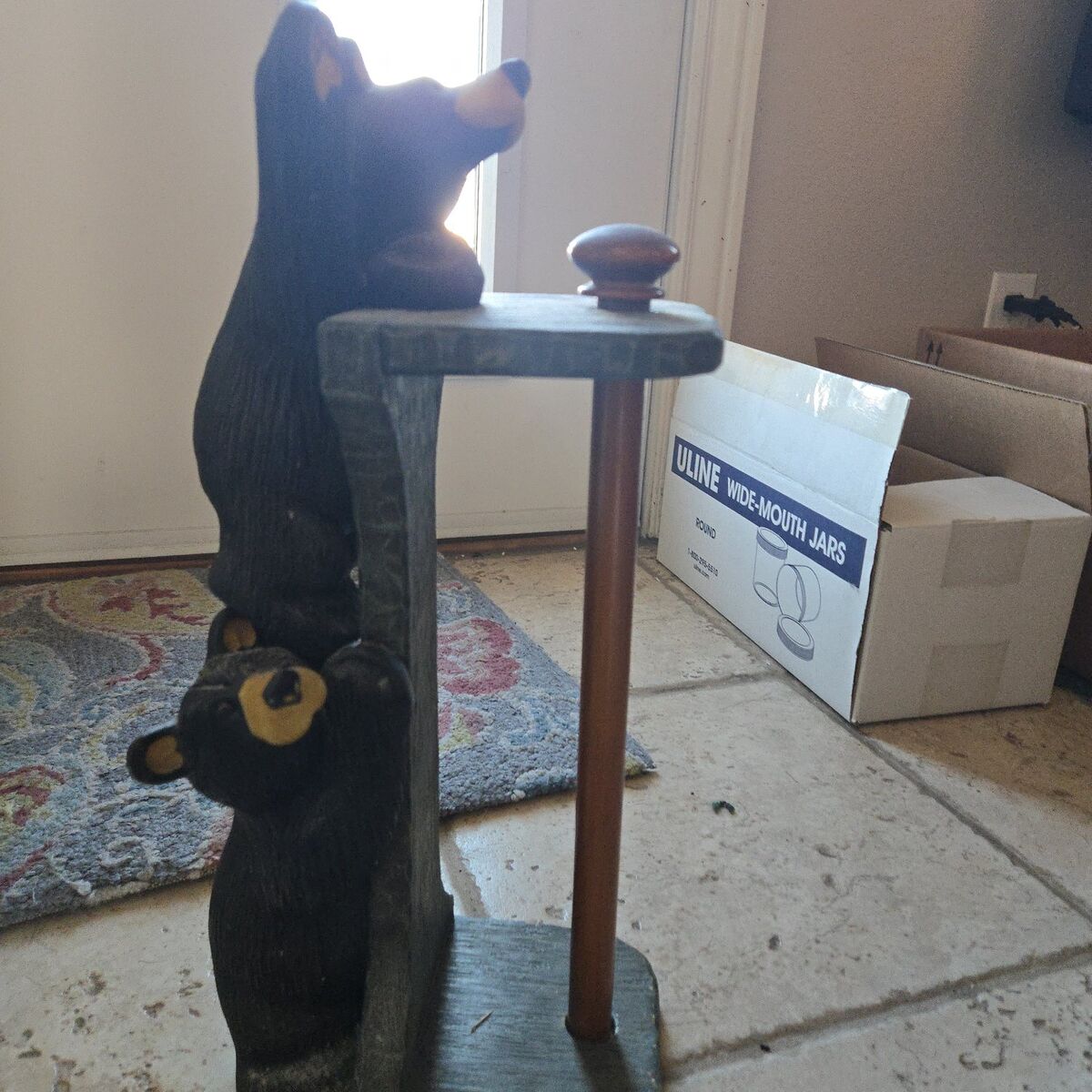 Paper towel holder w/  bears