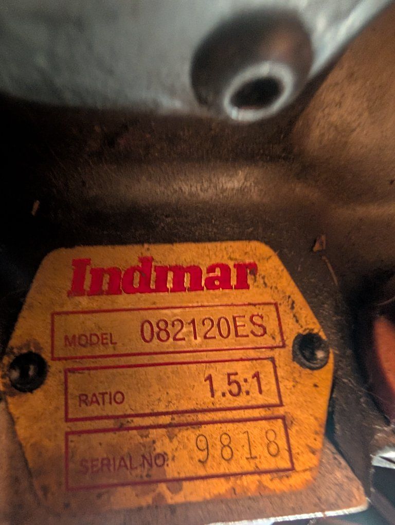 Indmar 1.5:1 ratio marine transmission