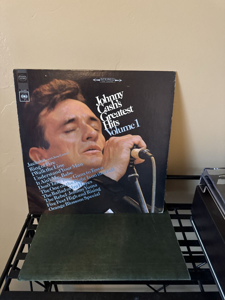 Johnny Cash's Greatest Hits Volume 1 Vinyl Record - Columbia Stereo