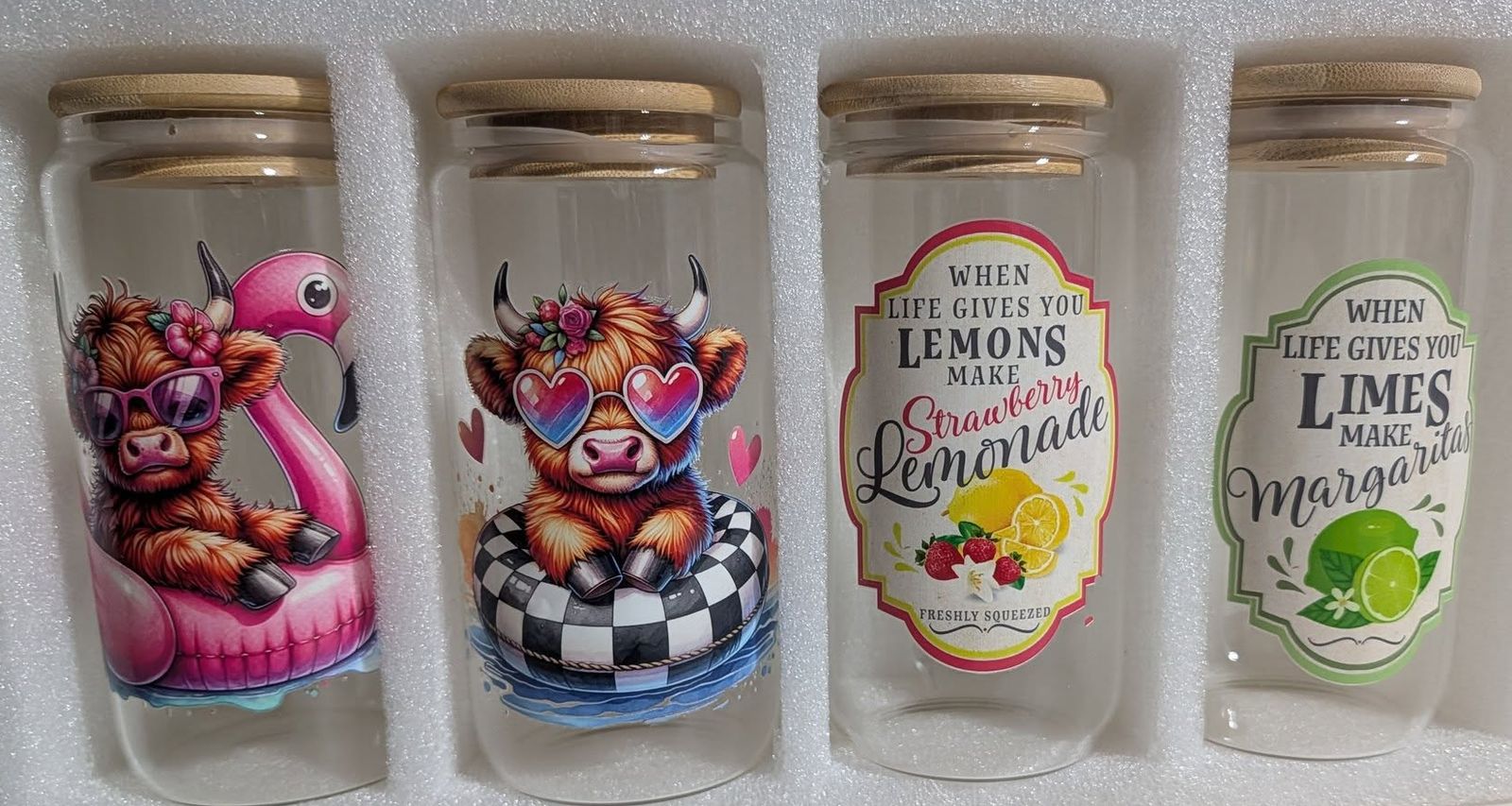 Summer Tumblers with Straws