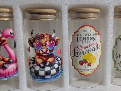 Summer Tumblers with Straws