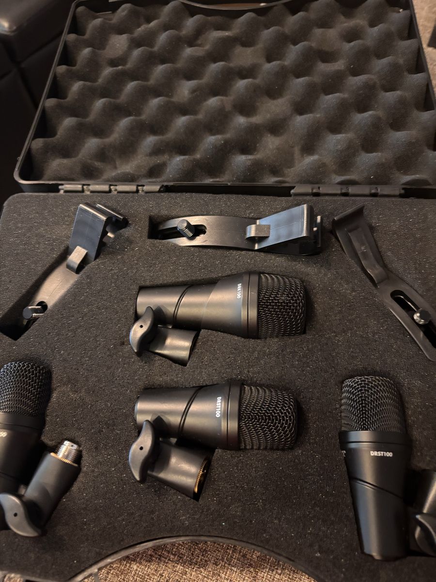 Digital Reference Drum Microphones Drst100 New