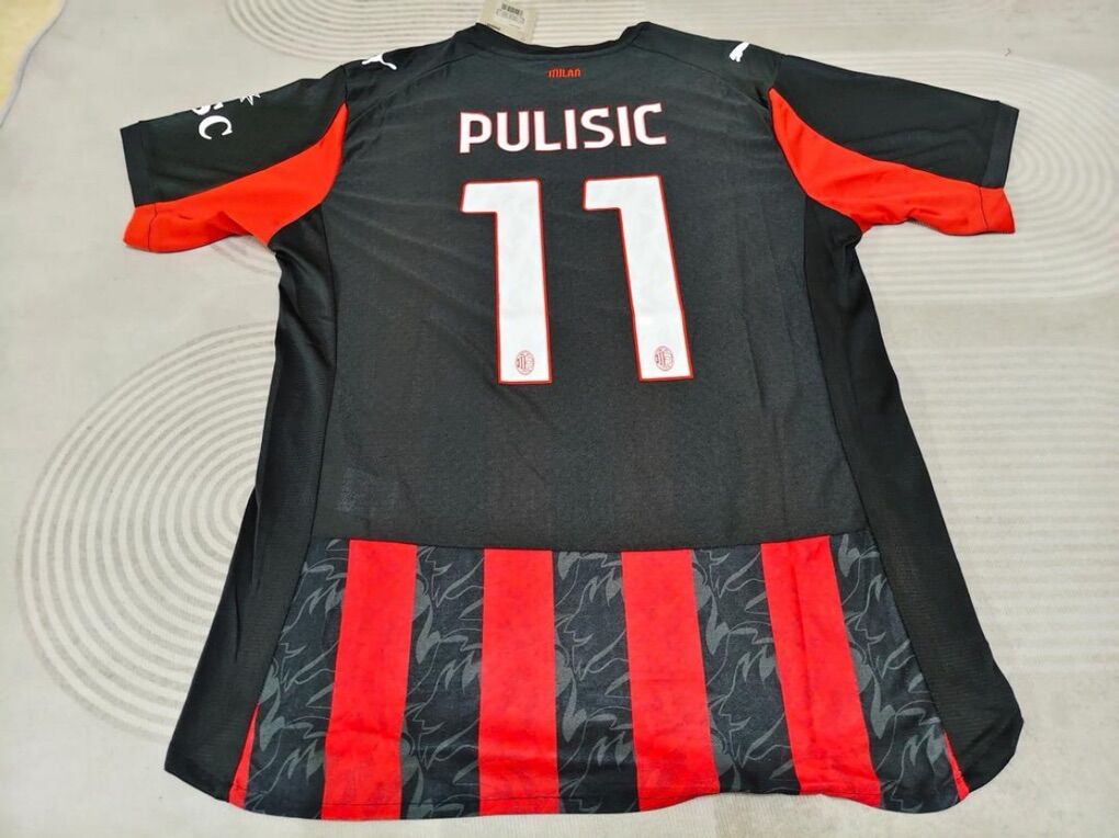 Pulisic #11 | XXL | AC Milan 2025-26 Home Jersey