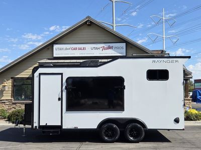 8x18 / 8.5x18 Toy Hauler Travel Trailer w/ Pop Out Tents RAYNGER 2026