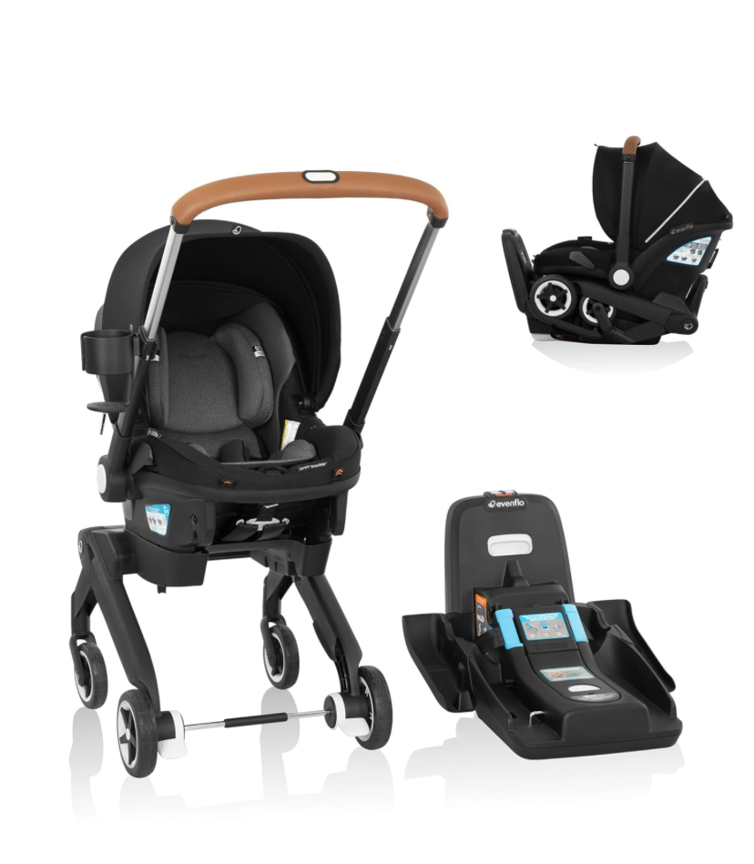 Stroller Evenflo Shyft DualRide Infant Car Seat Stroller Combo