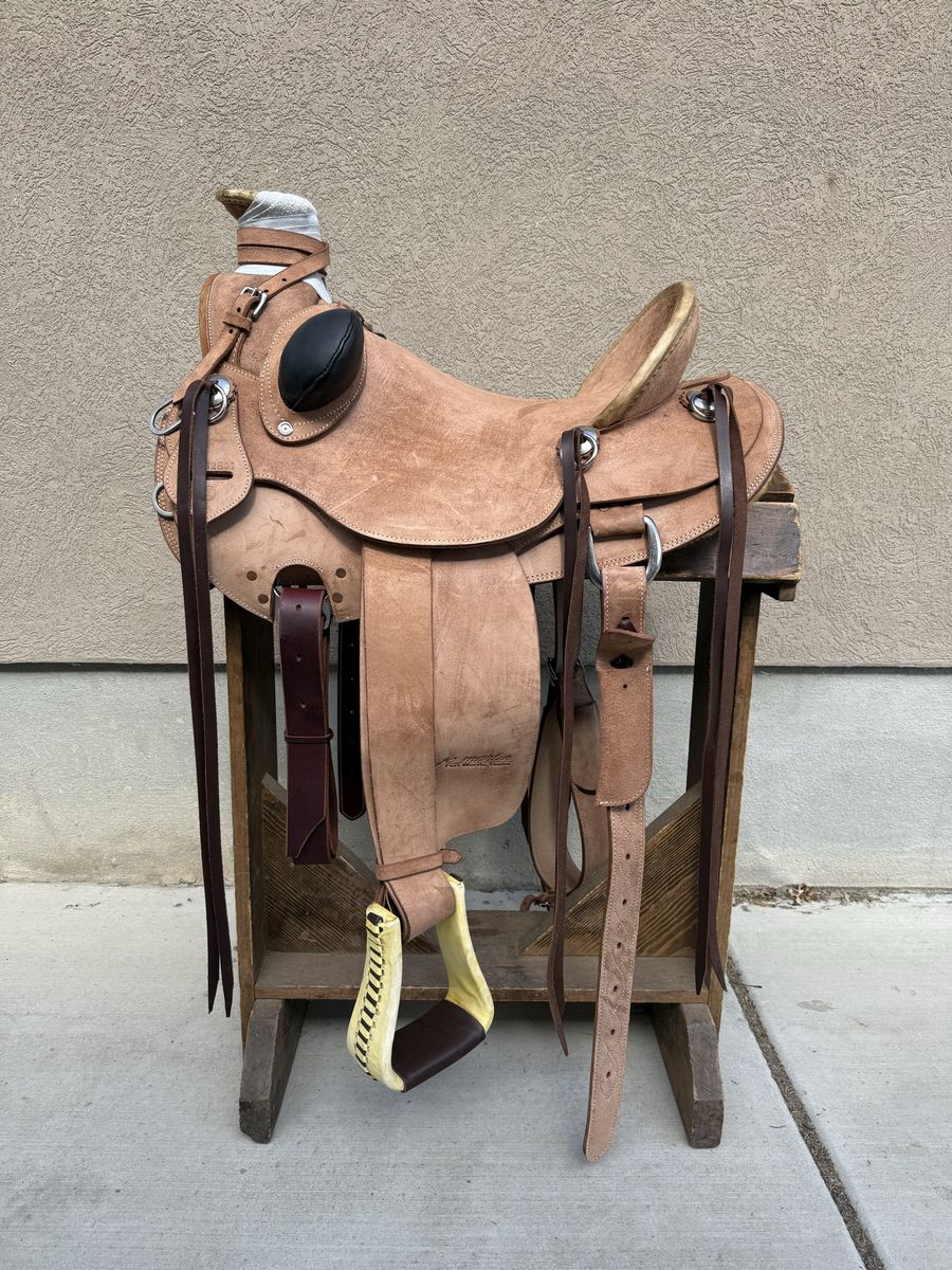 New 16” JC Martin Wade Saddle Rough Out