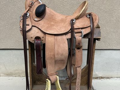 New 16” JC Martin Wade Saddle Rough Out