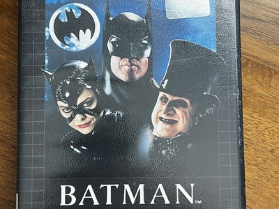 Batman Returns Sega Genesis Complete in Box