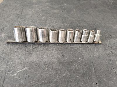 Matco 1/2 socket set SAE 12 points