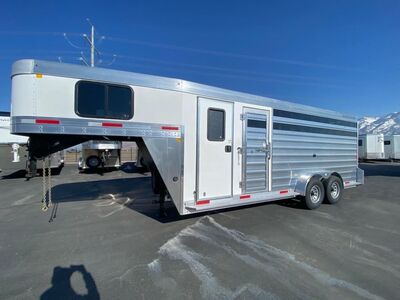 New 2025 Merhow Livestock Aluminum Stock Hauler