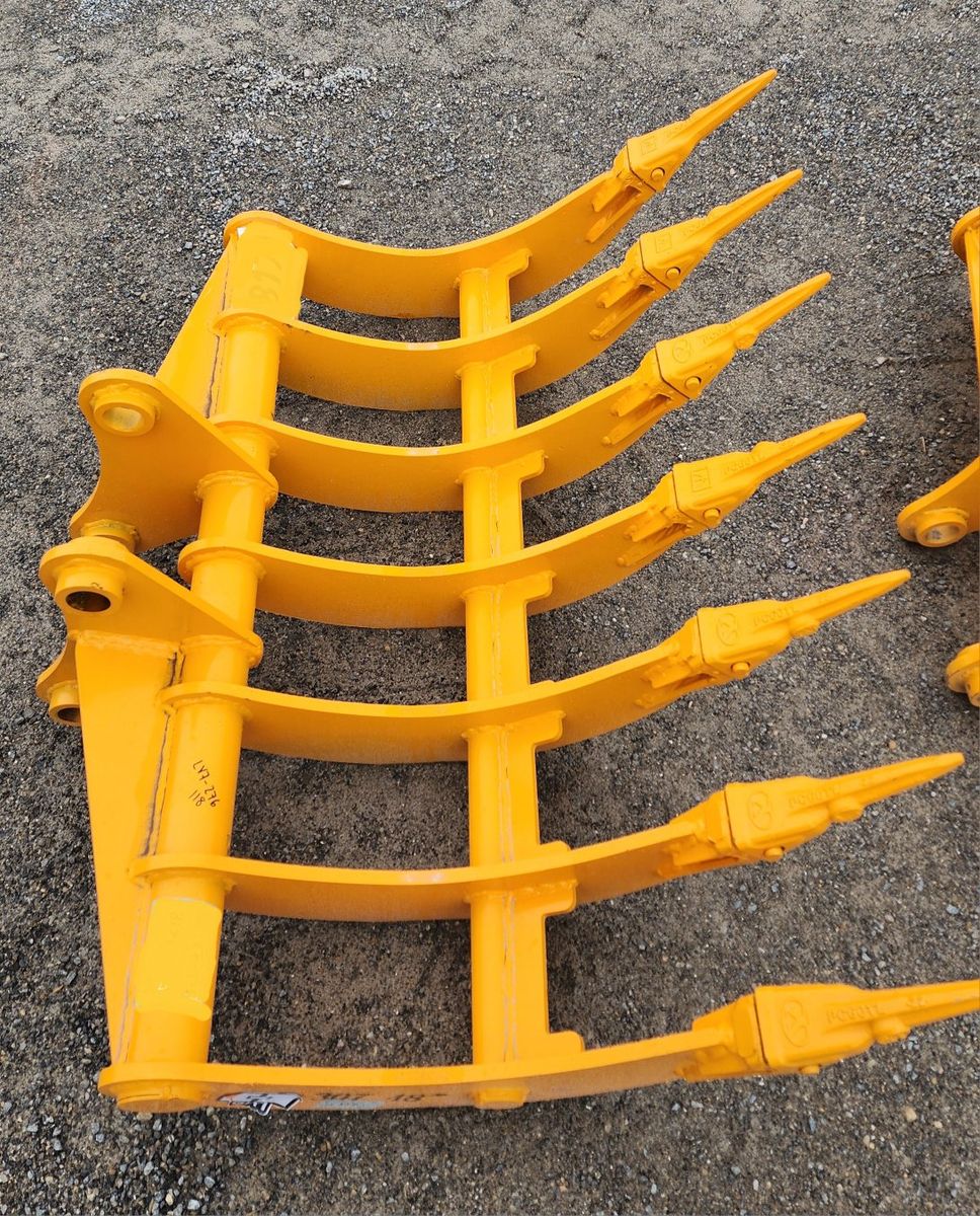 New excavator 48" Rake fit CAT 307 / 308 50mm pin