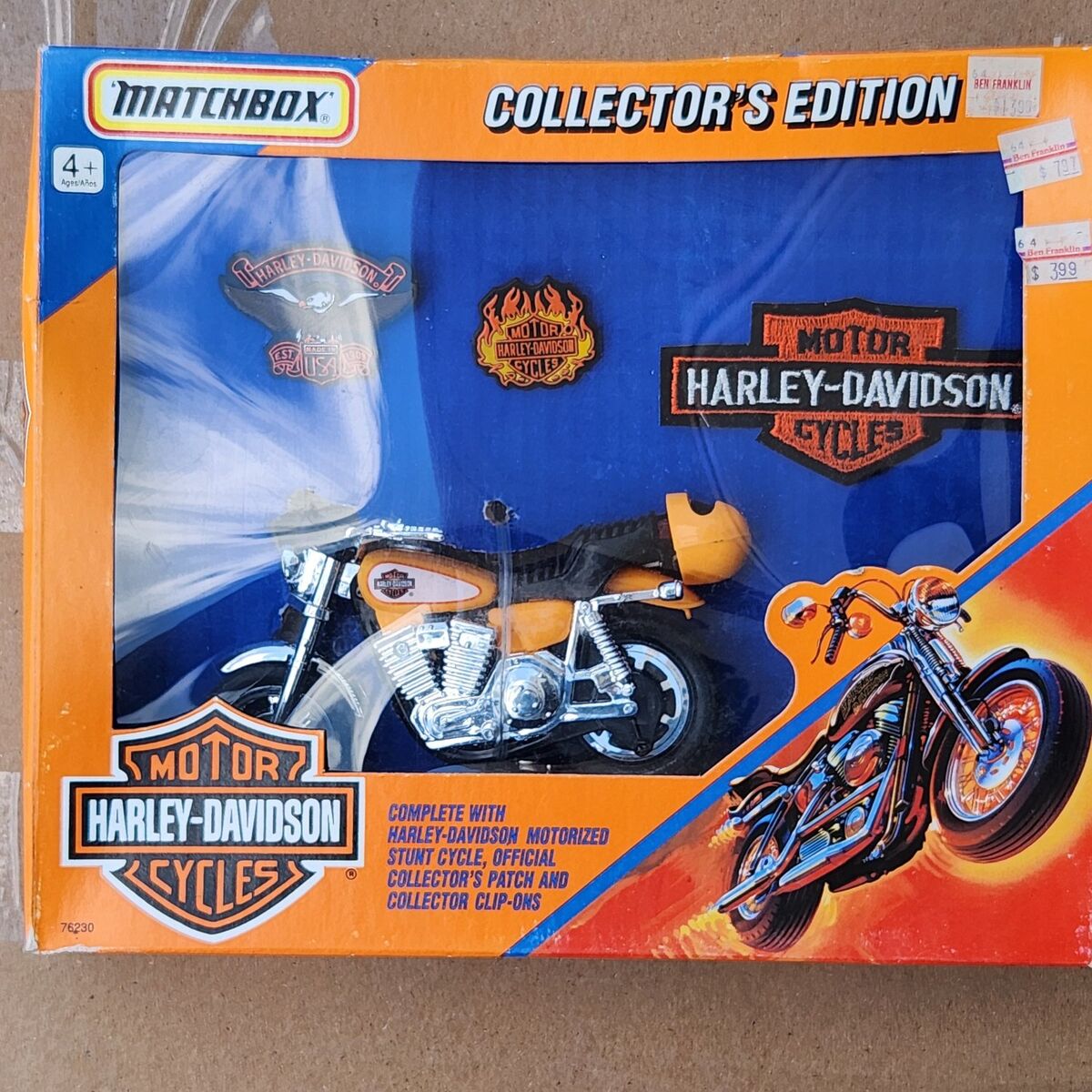 Matchbox Harley Davidson cycle set