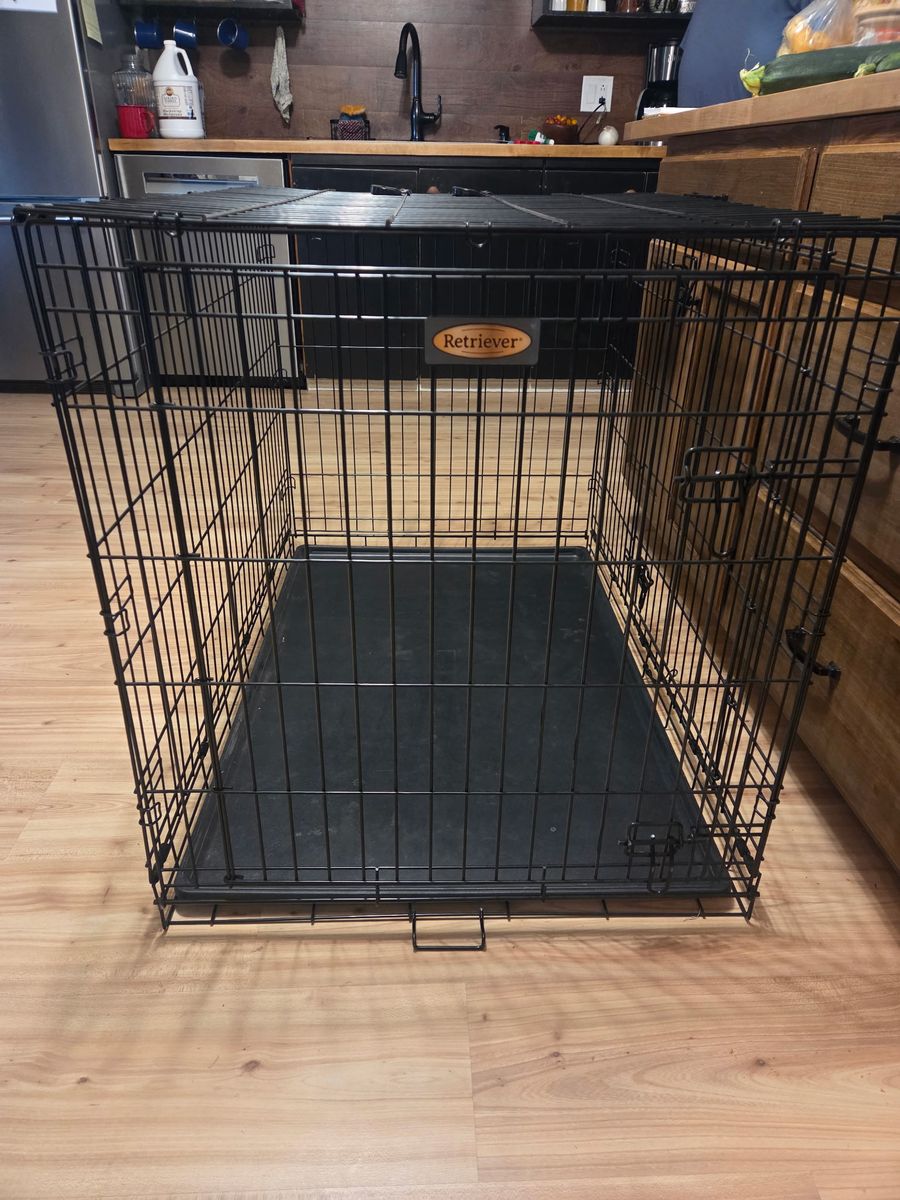 Large dog kennel