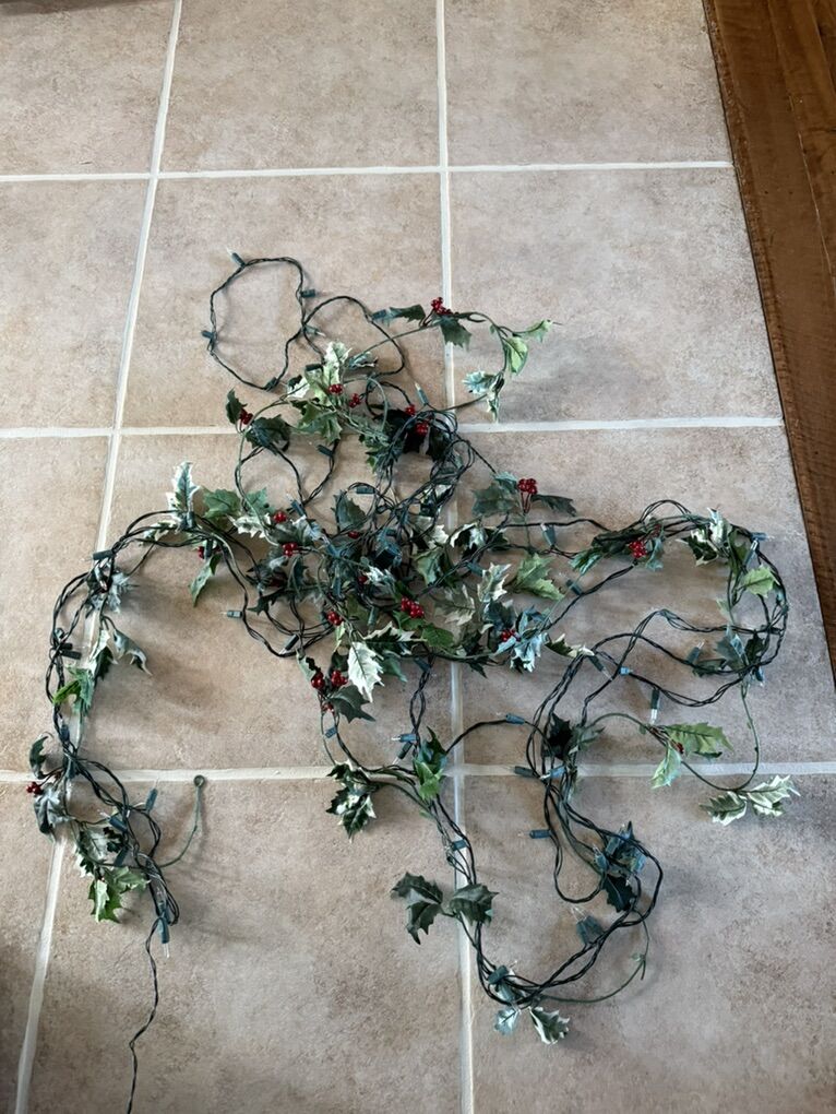 Long Light Up Garland About 15 Feet