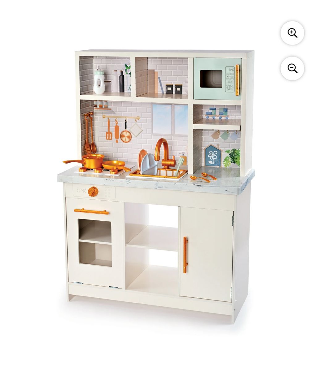 Wooden Kitchen Play Set