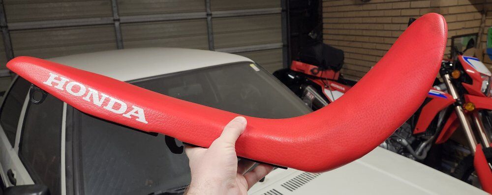 Lowered Honda CRF300L Rally seat