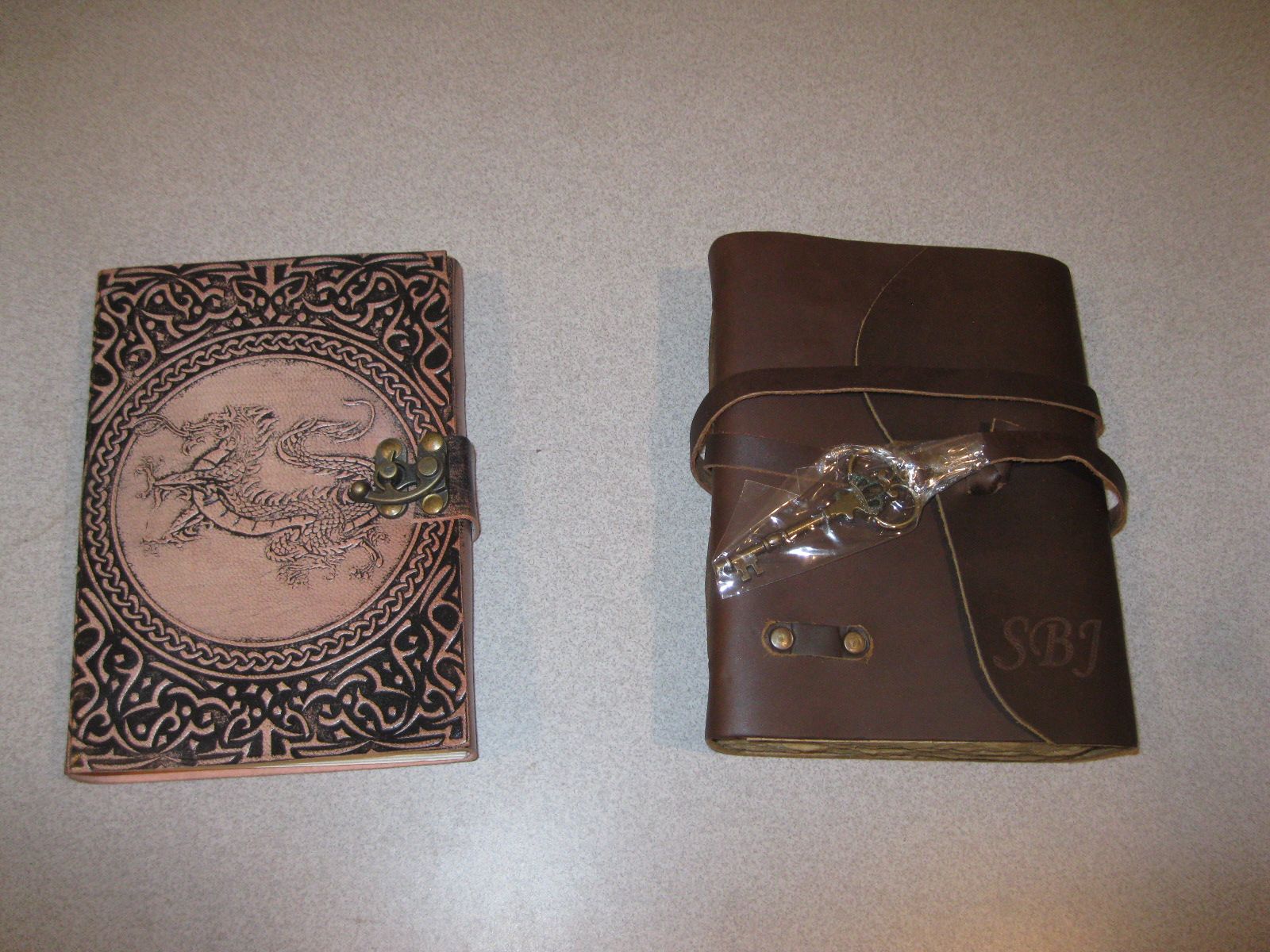 Leather Bound Sketchbook or Notepad