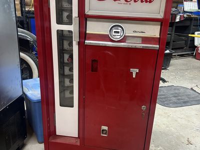 Vintage Coca-Cola Cavalier Vending Machine - Classic Red Drink Dispenser
