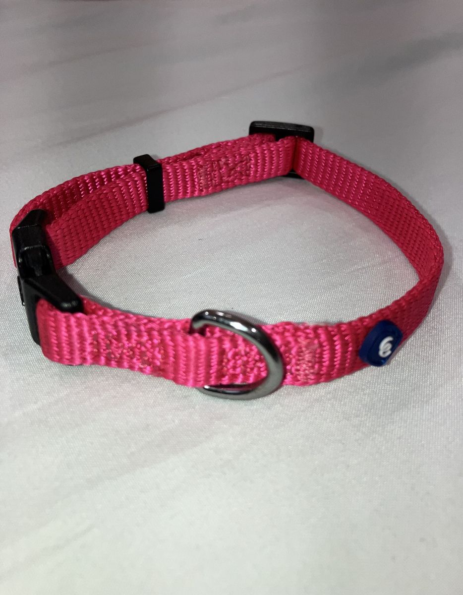 Blueberry Pet Classic French Pink Dog Collar (XS)