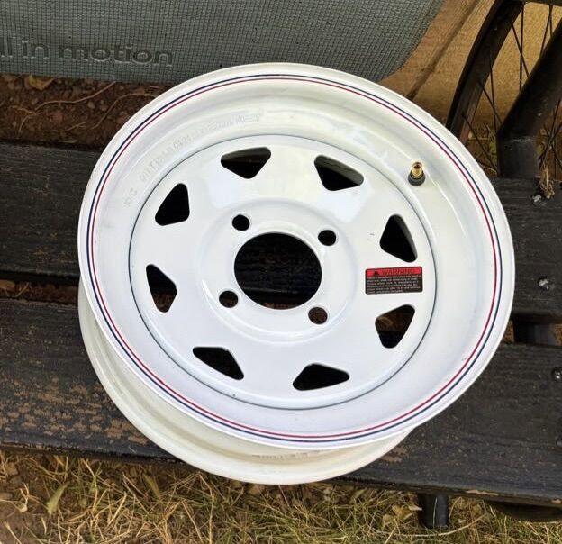 BRAND NEW 12x4 Trailer Rim