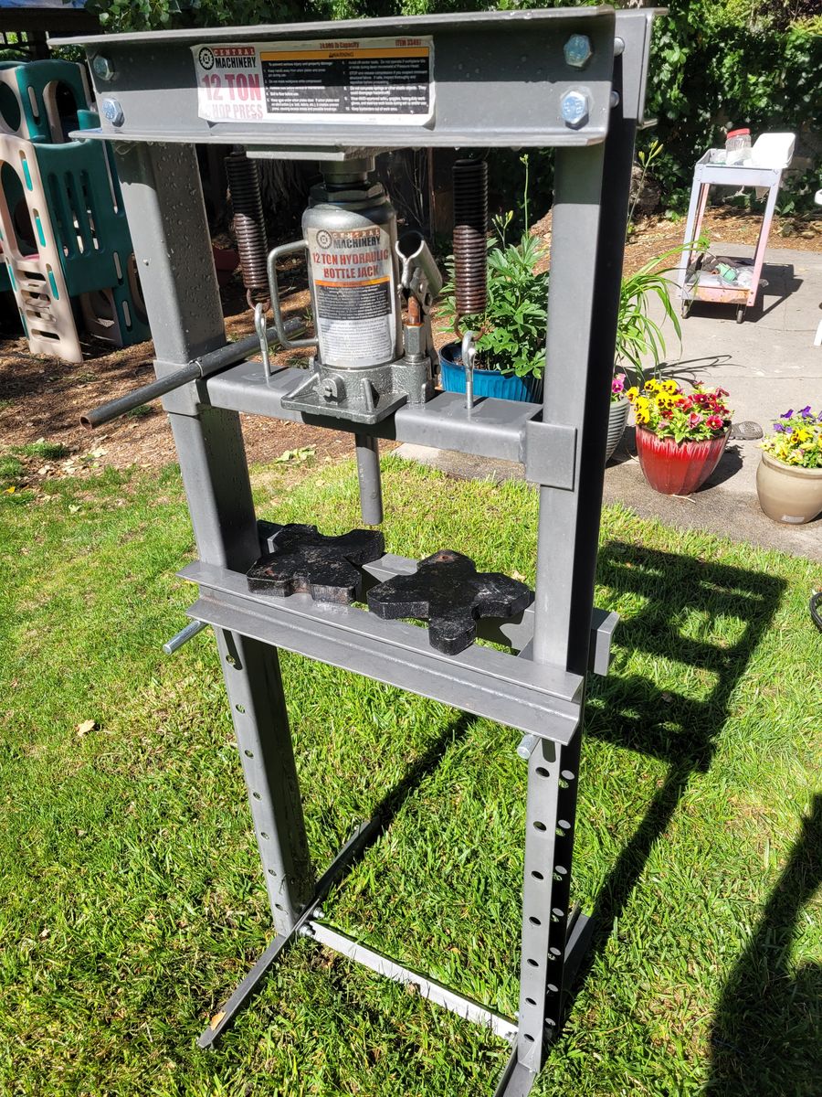 Shop press harber freight