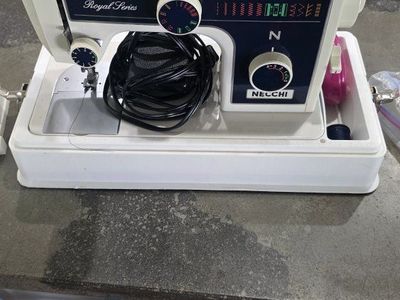 Necchi Royal Series Sewing Machine with Carrying Case & Accessories