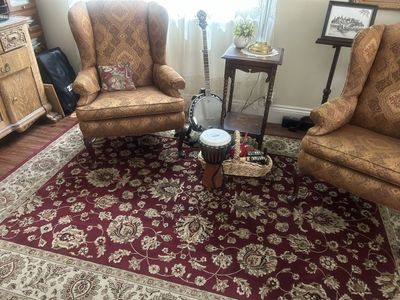 Thomasville Timeless Classic Ultra High Density Weave Area Rug 6'6" x 9'6" Red/Cream