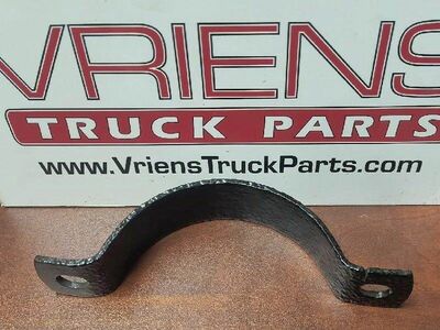 Used Kenworth Clamp-Exhaust Steel Frame, Powder Coated Black, Part # K077-100