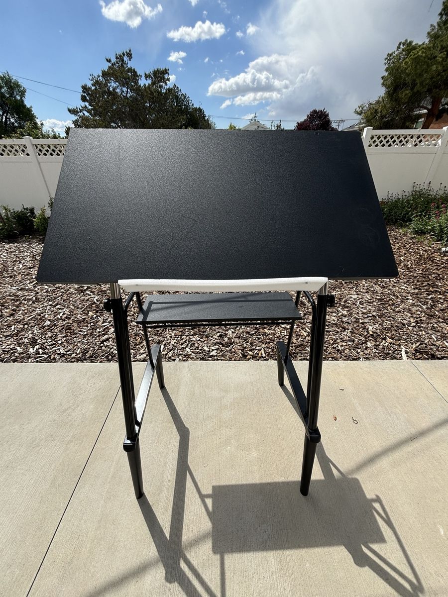 Fixed Standing or Sitting Art Drafting Table