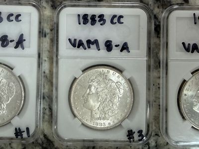 1883-CC Morgan Silver Dollar’s