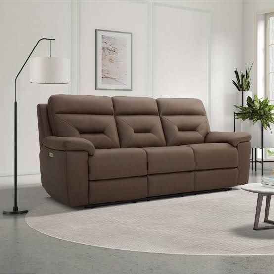 Lawton Power Reclining Sofa Brown 1434675 #107099