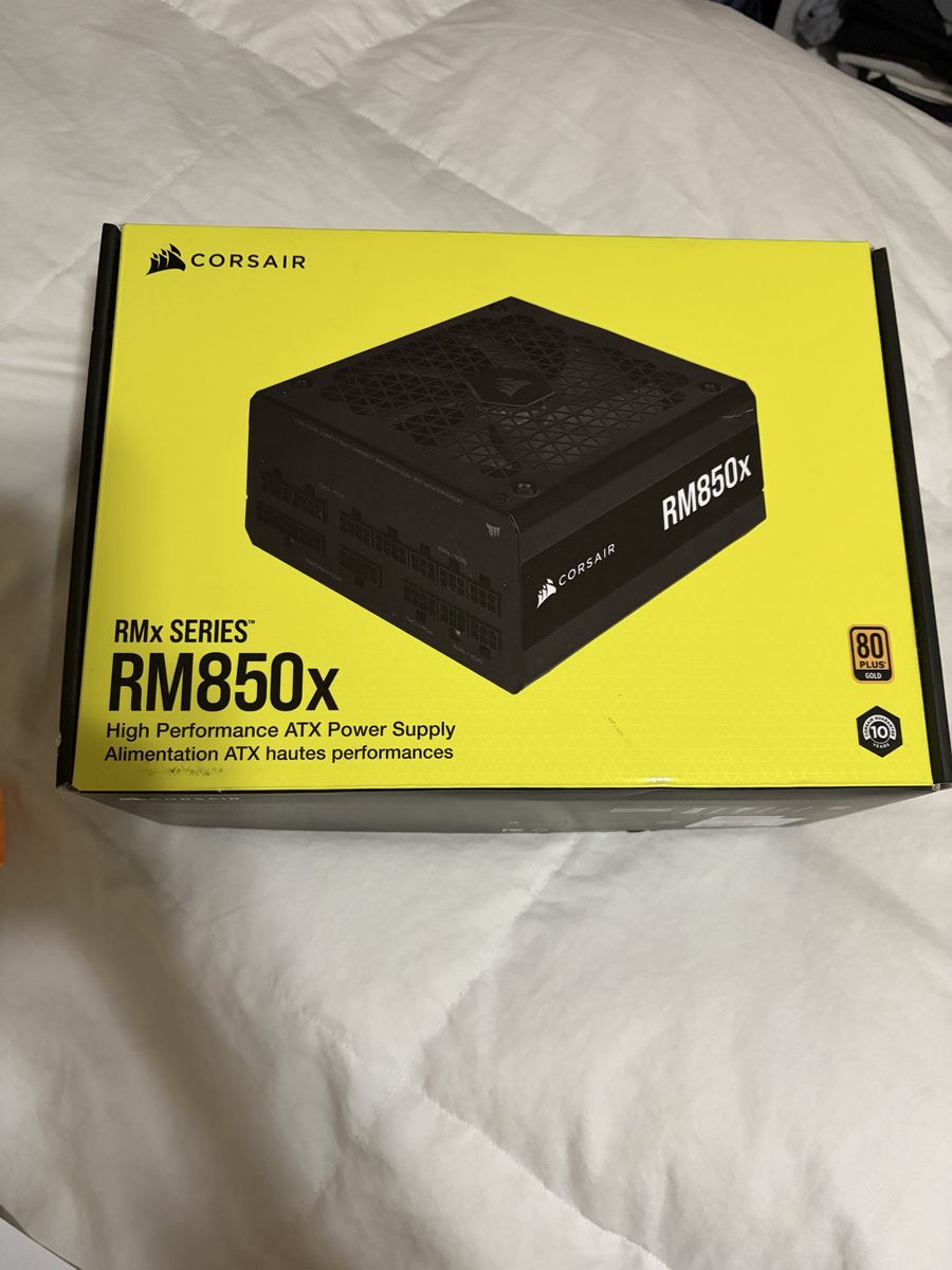 Corsair RM850x High Performance ATX Power Supply 80  + Gold