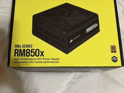 Corsair RM850x High Performance ATX Power Supply 80 + Gold