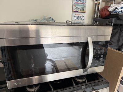 LG Stainless Steel Over-the-Range Microwave - Like New - $125 OBO