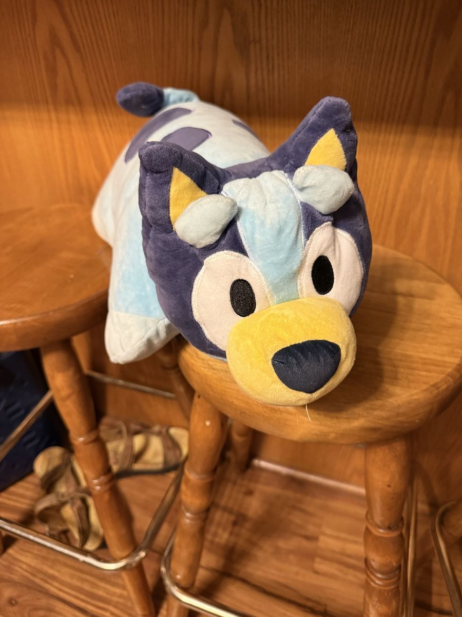 Bluey Character Pillow Pet Convertible Plush Toy