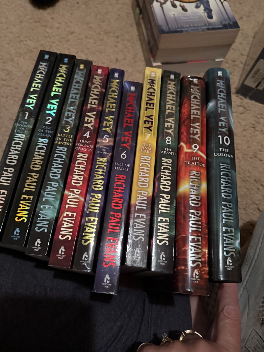 Richard Paul Evans' Michael Vey Complete Series (Books 1-10) by Mercury Ink