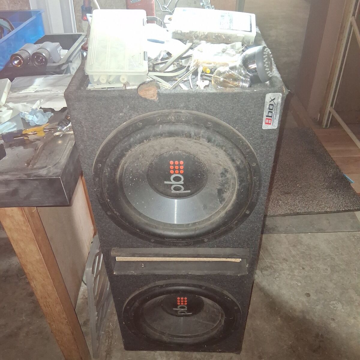 Powerbass 15" Ported Box Subwoofer Set