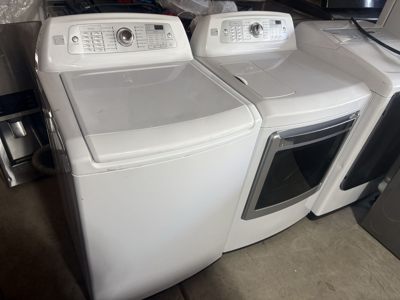 Kenmore XL Washer & Dryer Free Delivery