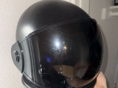 Black Astronaut Helmet Cosplay Prop / Costume Accessory - One Size Fits Most