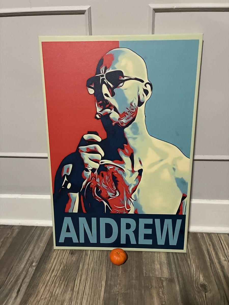 Andrew Tate Canvas Art