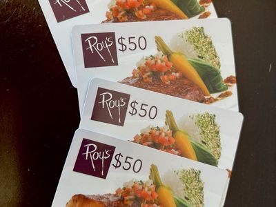 $200 in Gift Cards for Roy’s Restaurant for