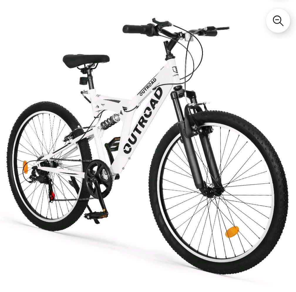 New 26in 7 Speed Mountain Bike with High Carbon Steel Frame
