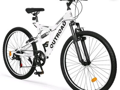 New 26in 7 Speed Mountain Bike with High Carbon Steel Frame