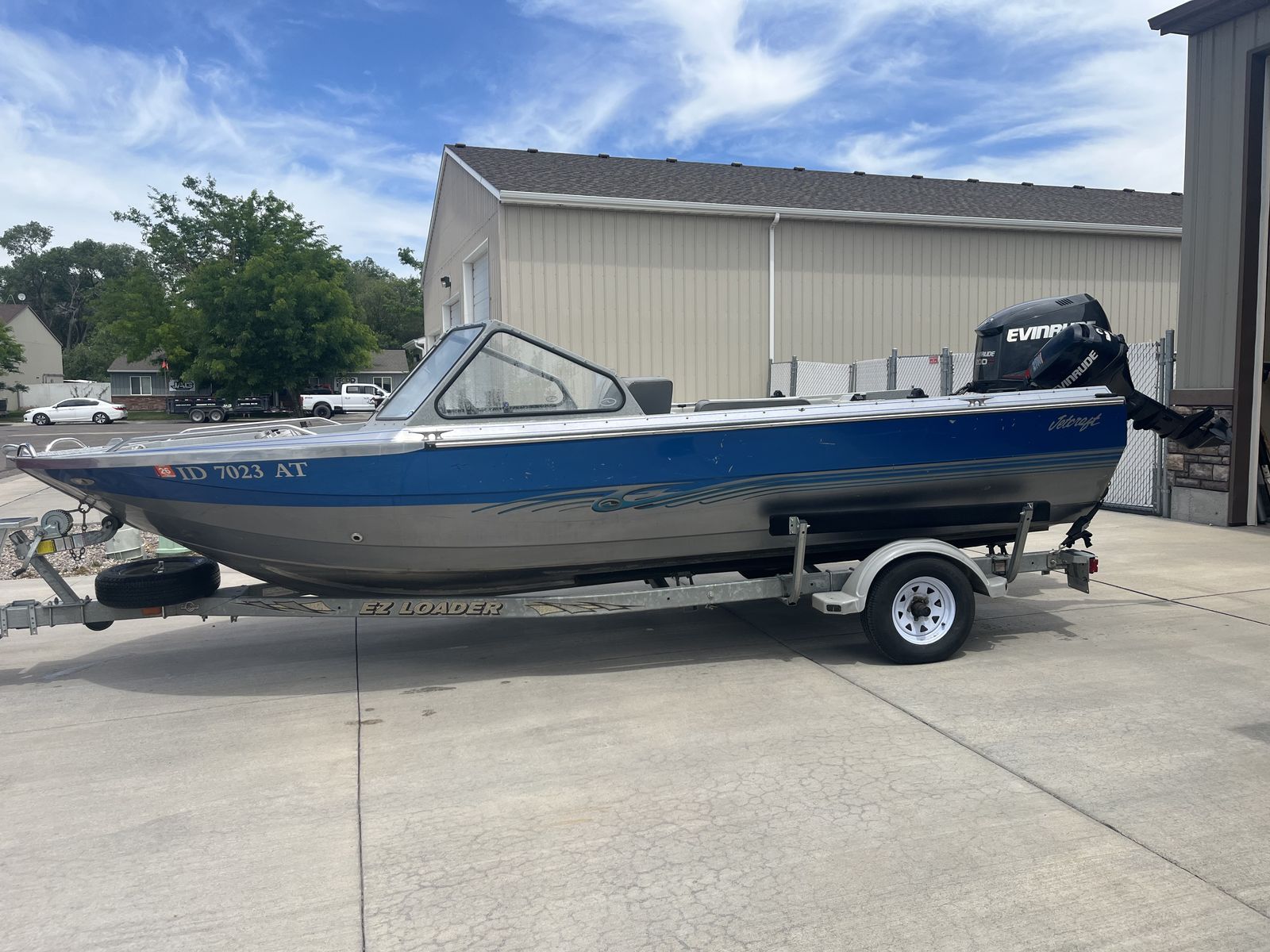 Jet boat built to handle Hell's Canyon, Clearwater, Snake or Salmon Rivers