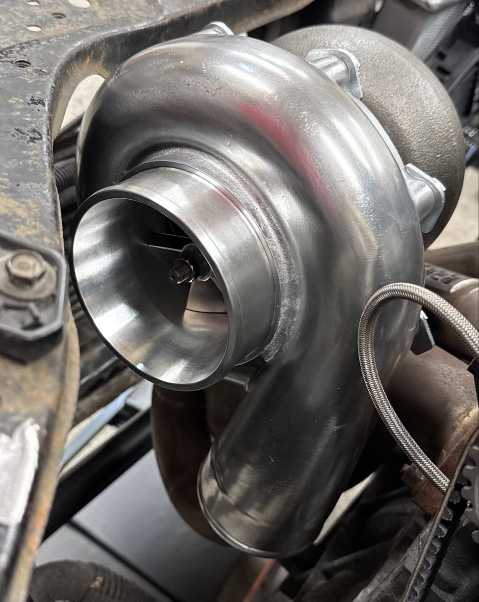 T4 Turbo with upgraded billet compressor wheel