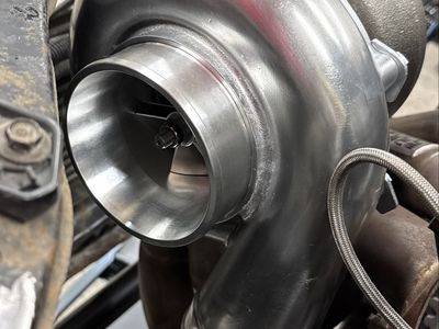 T4 Turbo with upgraded billet compressor wheel