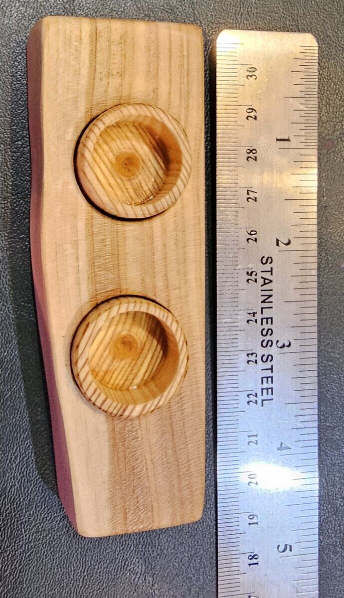 Cherry wood feeding dishes!