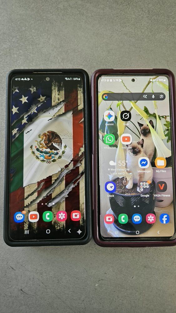 Used Samsung Galaxy S20 5G FE 128GB Unlocked Android Smartphone, Two Available